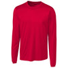 Clique Men's Red Long Sleeve Spin Jersey Tee