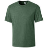 Clique Men's Bottle Green Heather Charge Active Short Sleeve Tee