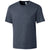 Clique Men's Navy Heather Charge Active Short Sleeve Tee