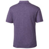 Clique Men's College Purple Heather Charge Active Polo