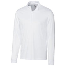 Clique Men's White Spin Half Zip