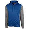 Clique Men's Royal Blue Helsa Sport Colorblock Full Zip