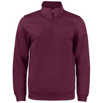 Clique Men's Burgundy Lift Performance Quarter Zip