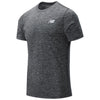 New Balance Men's Black Heather Tenacity Tee