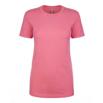 Next Level Women's Hot Pink Ideal Short-Sleeve Crew Tee