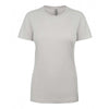 Next Level Women's Silver Ideal Short-Sleeve Crew Tee