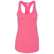 Next Level Women's Hot Pink Ideal Racerback Tank