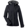 Nautica Women's Black Voyage Raincoat