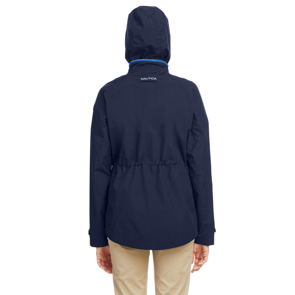 Nautica Women's Nautica Navy Voyage Raincoat