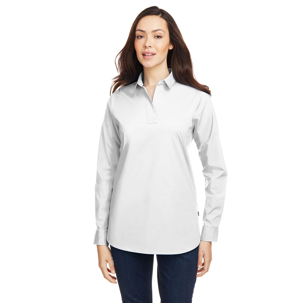 Nautica Women's White Staysail Shirt