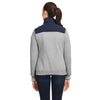 Nautica Women's Oxford/Nautica Navy Navigator Full-Zip Jacket