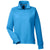 Nautica Women's Azure Blue Anchor Quarter-Zip Pullover