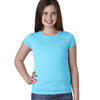 Next Level Girl's Tahiti Blue Princess Tee