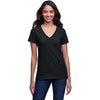 Next Level Women's Black Eco Performance T-Shirt