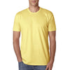 Next Level Men's Banana Cream Premium Fitted CVC Crew Tee