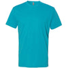 Next Level Men's Bondi Blue Premium Fitted CVC Crew Tee