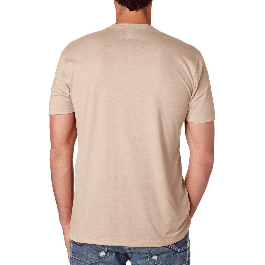 Next Level Men's Cream Premium Fitted CVC Crew Tee