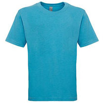 Next Level Boy's Vintage Turquoise Triblend Crew Tee