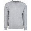 Next Level Unisex Heather Gray French Terry Raglan Crew