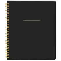 Sugar Paper Classic Black Spiral Notebook