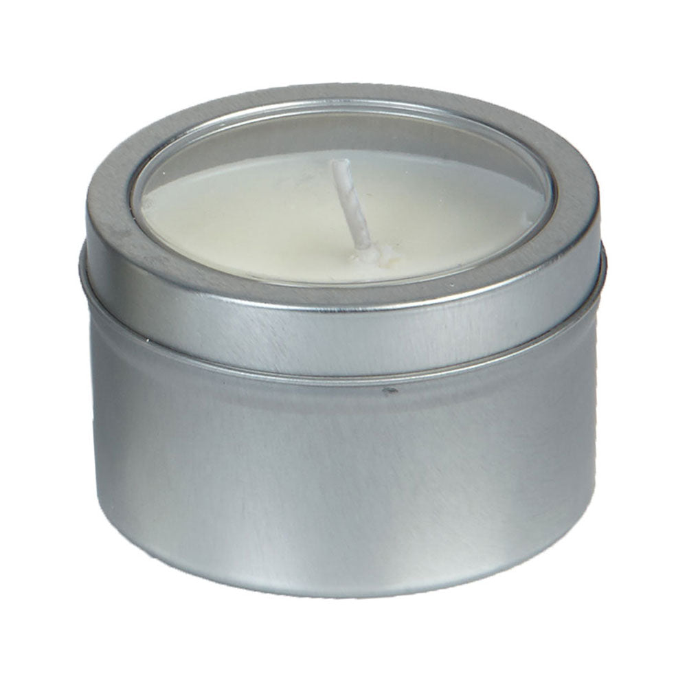SnugZ Grapefruit Currant Scented Candle in Small Window Tin 3.5 oz.