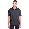 North End Men's Carbon Jaq Snap-Up Stretch Performance Polo