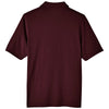 North End Men's Burgundy Jaq Snap-Up Stretch Performance Polo