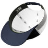 New Era Deep Navy/White Snapback Low Profile Trucker Cap