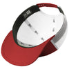 New Era Scarlet/White Snapback Low Profile Trucker Cap