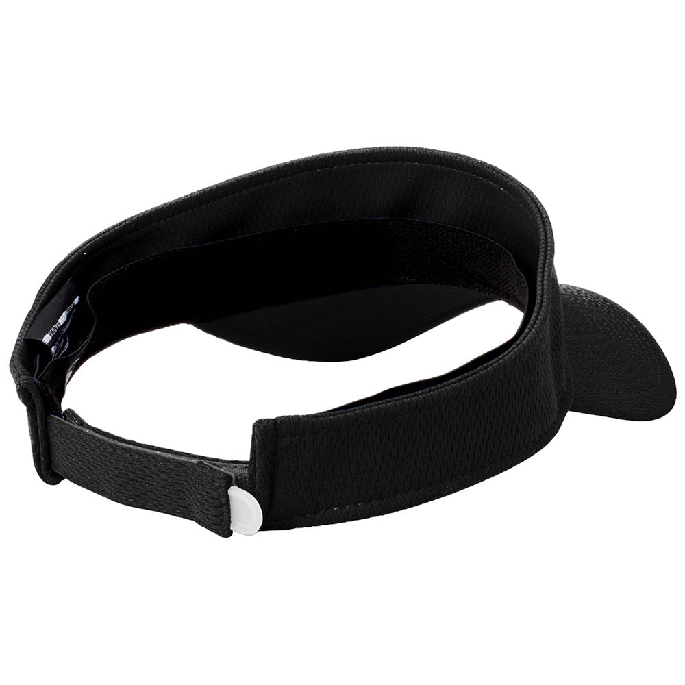 New Era Black Performance Dash Adjustable Visor