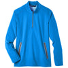 North End Men's Olympic Blue/Carbon Quest Stretch Quarter-Zip