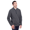 North End Men's Carbon/Black Quest Stretch Quarter-Zip