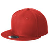 New Era Scarlet Standard Fit Flat Bill Snapback Cap