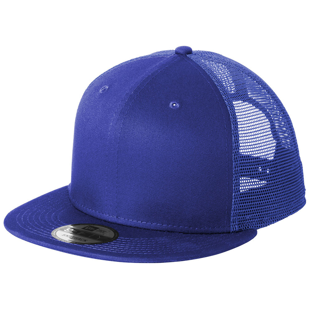 New Era Royal/Royal Standard Fit Snapback Trucker Cap