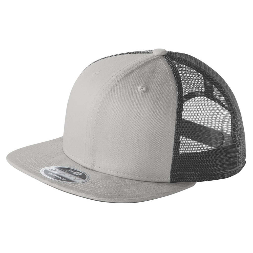 New Era Grey/Graphite Original Fit Snapback Trucker Cap