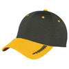 New Era Gold/Black Shadow Heather Shadow Stretch Heather Colorblock Cap