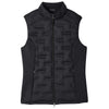 North End Women's Black/Black/Carbon Pioneer Hybrid Vest