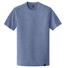 New Era Men's Dark Royal Twist Heritage Blend Crew Tee