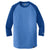 New Era Men's Royal/Royal Heather Heritage Blend 3/4 Sleeve Baseball Raglan Tee