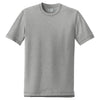 New Era Men's Shadow Grey Heather Sueded Cotton Crew Tee