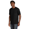 New Era Men's Black Solid Tri-Blend Tee