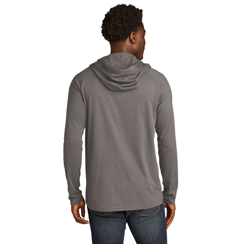 New Era Men's Shadow Grey Tri-Blend Hoodie