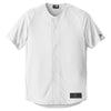 New Era Men's White Diamond Era Full-Button Jersey