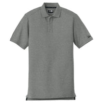 New Era Men's Graphite Heather Venue Home Plate Polo