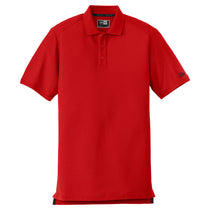 New Era Men's Scarlet Venue Home Plate Polo