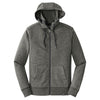 New Era Men's Black Twist French Terry Full-Zip Hoodie