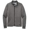 New Era Men's Graphite Heather Performance Terry Full-Zip