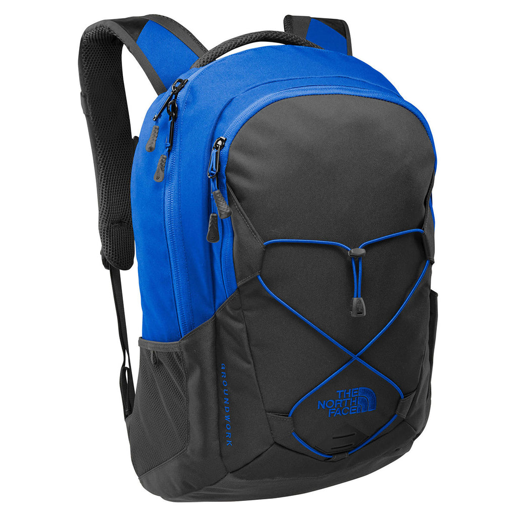 The North Face Monster Blue/Asphalt Grey Groundwork Backpack