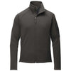 The North Face Men's Asphalt Grey Mountain Peaks Fleece Full-Zip Jacket