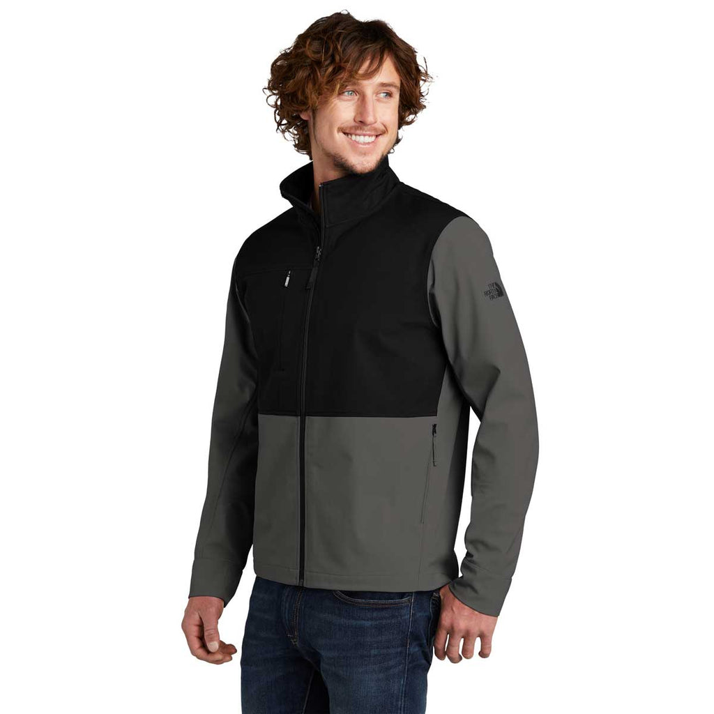 The North Face Men's Asphalt Grey Castle Rock Soft Shell Jacket